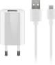 Goobay 44983 Micro USB charging set 1 A - power supply with Micro USB cable 1m (white)