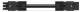 WAGO 771-6993/006-702 connecting cable socket plug 3-pin white