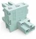 WAGO 770-974/076-000 distributor for status queries 2-pole/3p light turquoise