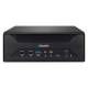 Shuttle Barebone slim XH610 SO-DDR4 black