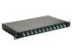 Equip 337202 LWL-Spleißkasten 12-Port LC-Duplex OM3 1U komplett schwarz 