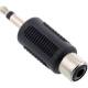 InLine® Audio Adapter, 3,5mm Klinke Stecker an 1x Cinch Buchse, Mono