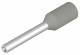 Weidmüller ferrule H0, 14/10 GR SV, gray with plastic collar