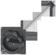 Siemens 3LD93442CA Türkopplungsdrehantrieb schwarz 66x66 mm