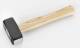 Cimco 130882 fist 1250g with polished curved ash handle DIN6475