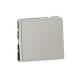 Legrand 079240L MSC Taster 6A (SL) 2-modulig beleuchtbar Aluminium