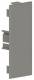 Ggk 1189 end plate gray 60x150 FB/EST60x150GR