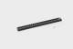 Triton RAB-FO-X58-A1 48,3 cm ( 19 Zoll ) Zubehör LWL-Patchpanel, Zubehör Frontplatte 1HE, für 24xST