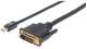 Manhattan 152150 Mini-DisplayPort 1,2a auf DVI-D(24+1) Stecker 1,8m