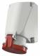 Mennekes 1145A 63A5P 6H400V Wanddose IP44