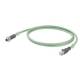 Weidmüller 2124020050 IE-C6EL8UG0050U40XSH-E system cable RJ45 IP20 M12 