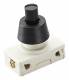 Bachmann 924.138 pushbutton switch , 3030 series Switch 1-pole black