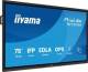 IIYAMA TE8615A-B2AG 86inch Stylish IFP iiWare21E EDLA -Google-GMS-apps Android 14 Octa-core SOC 8/128GB 40-Points DeepContrast IR+