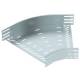 OBO Bettermann 6036206 RB 45 840 FS Bogen 45° für Kabelrinne horizontal
