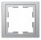 Merten MEG4010-6536 D-Life frame 1-fold stainless steel
