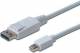 Digitus AK-340102-030-W ASSMANN DisplayPort Kabel mini DP 3.0mVerriegelung DP1.1a weiß