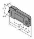 Turck DF-G2-PS-Q7 Opto sensor base device for plastic light guides 3087560