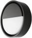 SG Leuchten 605056 SG SGLI FRAME ROUND WALL Schwarz LED integriert 3000K Ra>80