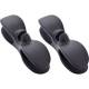 InLine® Kabelaufwickler für Gerätekabel, selbstklebend, schwarz, 2er-Set