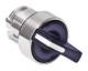 Schneider Electric ZB4BK1263 illuminated selector switch blue, ZB4-BK1263 2 positions Stay