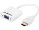 SANDBERG HDMI to VGA+Audio Converter Converts a HDMI output to a VGA output and an audio output. Optional USB power supply