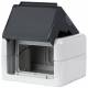 Metz Connect 1309430003KE BTR Keystone 2Port IP44, AP-housing unequipped gray