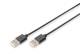 DIGITUS USB 2.0 connection cable type A -A St/St 1.8m, black