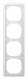 Jung CDP584WW Cover frame 4-way, CDP 584 WW, alpine white