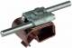 Dehn + Soehne 339157 DEHN Two metal roof gutter clamp Cu-St / t, double cleat f. 8-10mm Rd