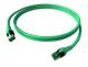 ZVK CP1OTATAT0010 EasyLan copper patch cable DualBoot Cat 6A shielded turquoise 1.0 m