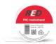 RED 2130-10-0010 PVC insulating tape 25 m x 19 mm, white, VDE , acrylic-based