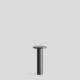 BEGA Gantenbrink 84751K3 bollard light for indoor and outdoor use, graphite, 3000K