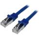 Startech.com N6SPAT1MBL 1m Blau Gigabit Snagless RJ45 SFTP Cat6 Patchkabel