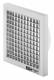 Helios Ventilatoren 796 Helios G 100 Lüftungsgitter bruchfester ABS-Kunststoff 