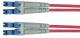 Telegärtner 100011295 TEGA fiber optic patch cable 2xG50/125 OM4 1.0m 1xLC duplex violet