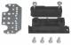 Hager busbar support UZ61S2, 1-pole coupled