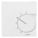Central plate for Raumtemp.Regler Merten, polar white 536219 SYSTEM M