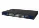 ALLNET Switch full managed Layer2+ 26 Port ? 24x GbE ? PoE Budget 370W ? 22x PoE at ? 2x Combo ? 2x SFP ? 48,3 cm ( 19 inch ) ? Lüfterlos ? JSON API ? ALL-SG8626PMJ