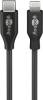 Goobay 39445 USB-C™ charging and synchronization cable - MFi cable for Apple iPhone/iPad Black
