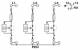 Phoenix Contact 2907260 Phoenix FLT-SEC-H-T1-3C-440/25-FM lightning current arrester type 1