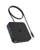 Dockingstation IcyBox USB-C → USB3.2/HDMI/3,5 mm/LAN, IB-DK4090-C