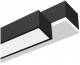 Lts Licht und Leuchten 662541 LTS LK-P 060.001 OAG/... Light channel 060 without diffuser (made to measure) black