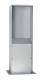Walther-Werke 6209925 Walther Energiesäule aus Edelstahl Abmessungen HxBxT:1138x332x232mm