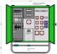 Elektra Tailfingen 183230 ET V 200N/A/62421-5 Distribution cabinet in housing 