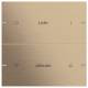 GIRA 503238 rocker set 2f individual touch sensor 4 TS4 bronze