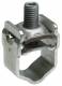Hager LVZVS V-clamp NH1-3 steel with slide-in bracket (SET=3pcs)