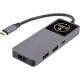 InLine USB 3.2 Gen.2 Multi-Hub,PD 100W,Display,gra