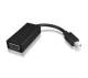 Adapter IcyBox 1x Mini DisplayPort Stecker -> 1x VGA Buchse retail