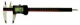 MIB Messzeuge 02026096 Digital caliper with broken display 1/128, reading 0,01 mm