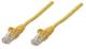 INTELLINET Patchkabel RJ45 U/UTP Cat5e 10m Hebelschutz gelb